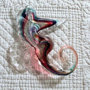 Blown Glass Seahorse 1